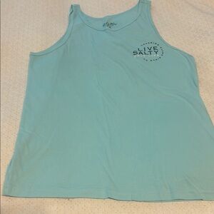 Salt Life Aqua Blue Tank Top